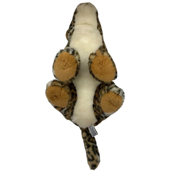 Leopard Plush Stuffed Animal Toy Realistic Cat Print vintage collectors lifelike - Picture 12 of 16